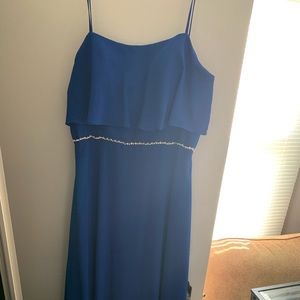 Royal Blue Bridesmaid Dress